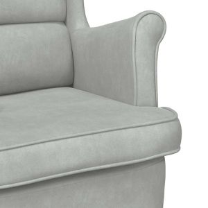 Produktbild für Loungesessel vidaXL 324059, hellgrau