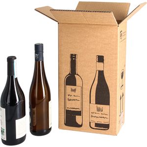 Produktbild für Flaschenkarton Smartboxpro Weinkarton, 10 Stück