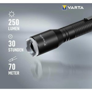 Produktbild für Taschenlampe Varta Light F20 Pro LED, mit Batterie
