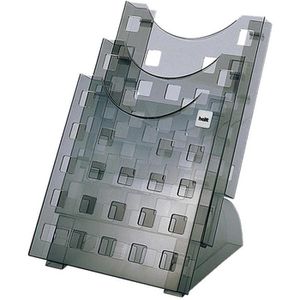 Produktbild für Prospekthalter Helit H61027-08 the step grid, grau