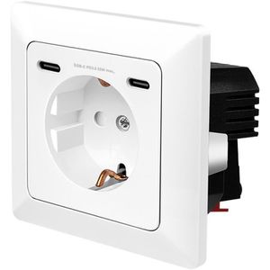 Steckdose LogiLink PA0331, Unterputz