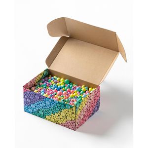 Produktbild für Perlen Folia 22993 Jumbo Pastel, zur Schmuckherstellung