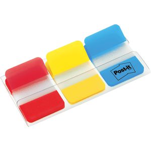 Produktbild für Haftmarker Post-it Index, 686-RYB, transparent