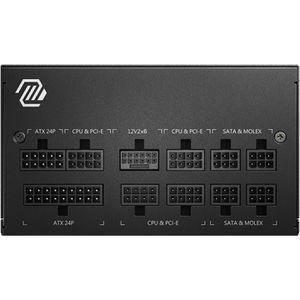 Produktbild für PC-Netzteil MSI MAG A800GL PCIE5, ATX 3.1, 800 Watt
