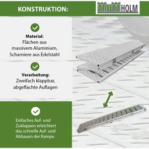 Produktbild für Auffahrrampe Dreibreit by Trutzholm 26987, 1 Stück