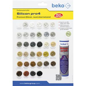 Produktbild für Silikon Beko pro4 Premium, alusilber
