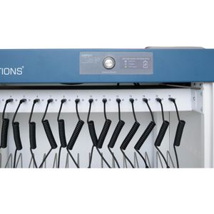 Produktbild für Tabletwagen Good-Connections GEMMA T32C, blau / weiß