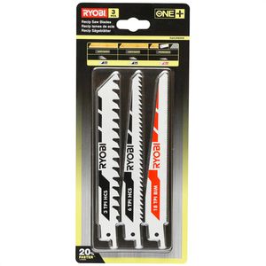 Produktbild für Säbelsägeblatt Ryobi RAK3RBWM Set