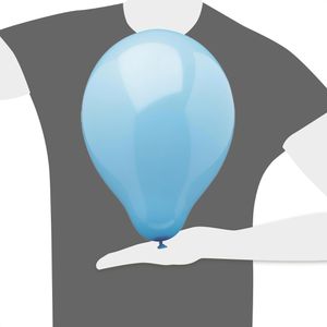 Produktbild für Luftballons Papstar 19887, hellblau