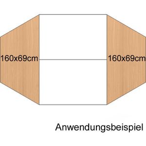 Produktbild für Besprechungstisch Hammerbacher VT 16, Trapez