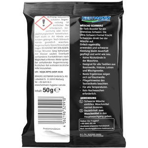 Produktbild für Textilfarbe Heitmann Wäsche Schwarz