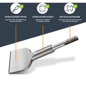 Produktbild für Meißel BAURIX FML-165, SDS+