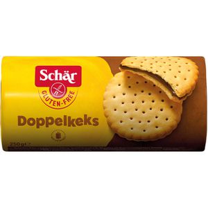 Produktbild für Kekse Schär Doppelkeks mit Kakaocreme
