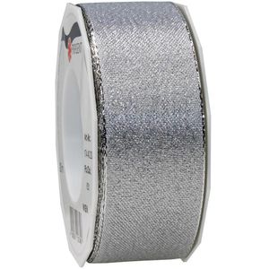 Produktbild für Geschenkband Präsent Wien, silber