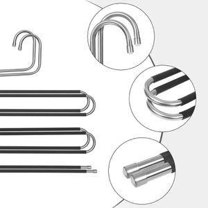 Produktbild für Hosenbügel Songmics CRI043BK, aus Edelstahl