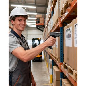 Produktbild für Barcode-Scanner Inateck Pro170B_black, kabellos