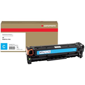 Toner AgfaPhoto für HP 415A, W2031A, cyan
