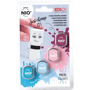 Ersatzstempelkissen Colop Little Nio Pastel Set