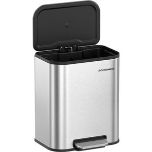 Produktbild für Mülleimer Songmics LTB542E20, silber