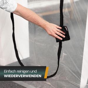 Produktbild für Staubschutztür Hinrichs aus Folie, 2 Stück