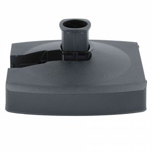 Produktbild für Absperrpfosten Moravia GUARDA Flex, schwarz/gelb, Kunststoff