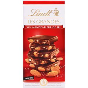 Tafelschokolade Lindt Les Grandes Salz-Mandel