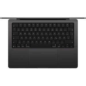 Produktbild für Laptop Apple MacBook Pro 14 MDE04D/A, space schwarz