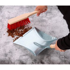 Produktbild für Kehrgarnitur BÜMAG aus Holz und Metall, mit Kunststoffborsten