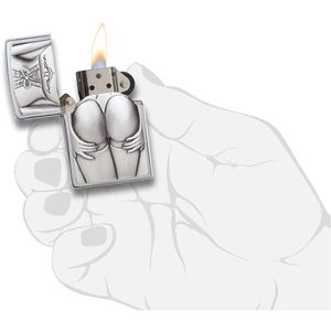 Produktbild für Feuerzeug Zippo Stocking Girl