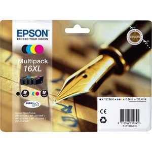Produktbild für Tinte Epson 16XL C13T1636 Füller, Multipack