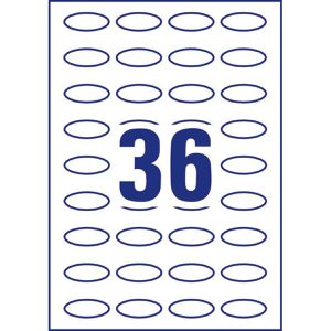 Produktbild für Universaletiketten Zweckform 5086, weiß