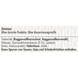 Produktbild für Brot Mestemacher Sonnenblumenkernbrot, BIO