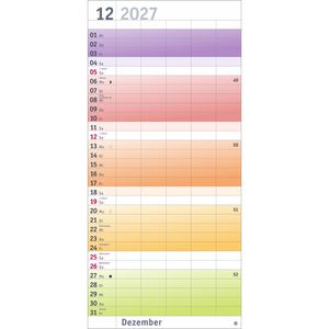 Produktbild für Familienplaner Heye 22735, Bunte Wochen, Jahr 2027