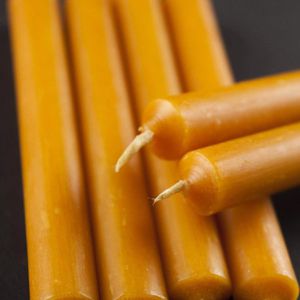 Produktbild für Kerzen BRUBAKER 100% Bienenwachs, Baumkerzen