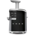 Entsafter Smeg SJF01BLEU 50er Retro Style Slow Juicer, Kunststoff, 150 Watt, schwarz