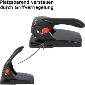 Produktbild für Locher Rapid HDC65, schwarz