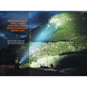 Produktbild für Taschenlampe Fenix LR60R, LED, aufladbar