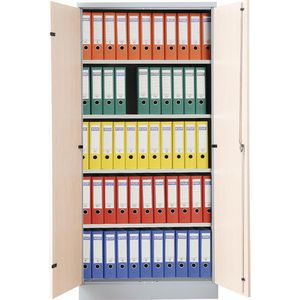 Produktbild für Aktenschrank G-Office FLC/WD.19, aus Metall / Holz