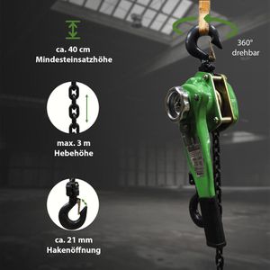 Produktbild für Kettenzug Trutzholm 41798, Hebelzug