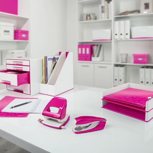 Produktbild für Heftbox Leitz WOW, 4629-00-23, aus Kunststoff, A4