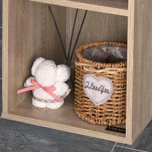 Produktbild für Bücherregal CASARIA Skylar, 109250, eiche