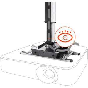 Produktbild für Beamer-Deckenhalterung Celexon MultiCel 4070 Expert, grau