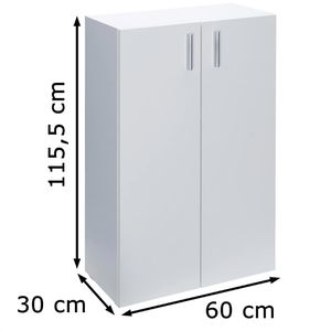 Produktbild für Aktenschrank CASARIA Vela 106610, aus Holz