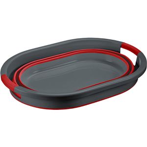 Produktbild für Wäschekorb Westmark rot, faltbar, mit 2 Griffen