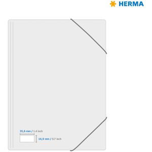 Produktbild für Universaletiketten Herma 10751, naturbraun