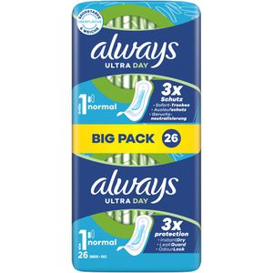Damenbinden always Ultra Day Normal, Größe 1