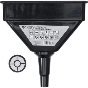 Produktbild für Trichter BGS-technic 9934, schwarz, schwere Ausführung