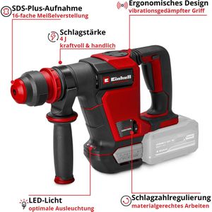 Produktbild für Stemmhammer Einhell-Professional TP-DH 18/4 Li BL-Solo, SDS+