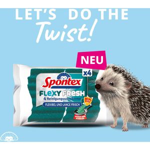 Produktbild für Spülschwamm Spontex Flexy Fresh Reinigungsschwämme