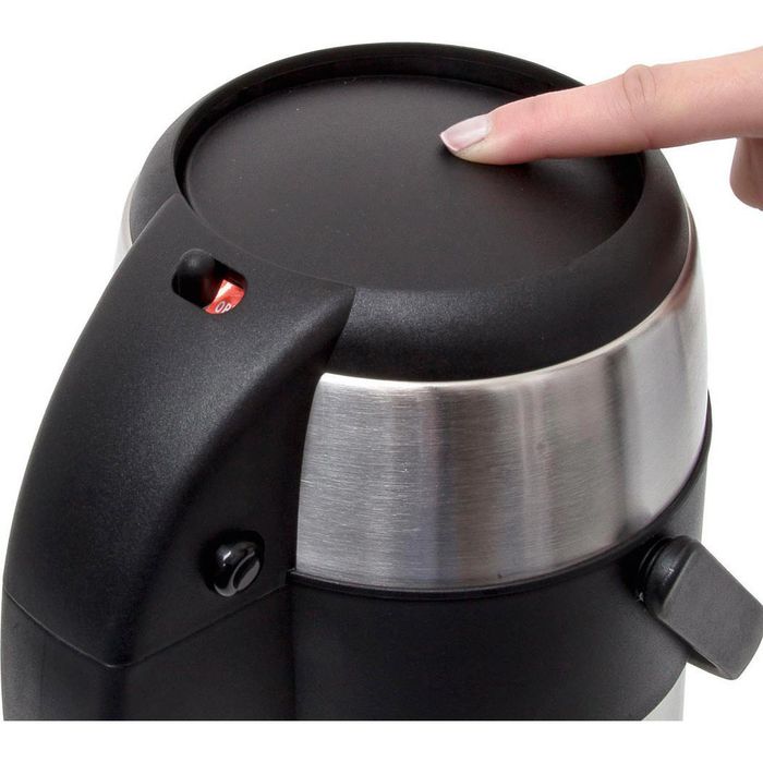 Bambelaa Thermoskanne 3 Liter Mit Pumpe - Doppelwandige Isolierkanne Für Kaffee & Tee